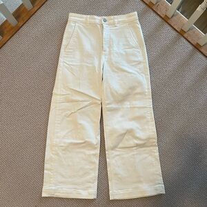 Everlane  Wide leg Crop Off-White jeans